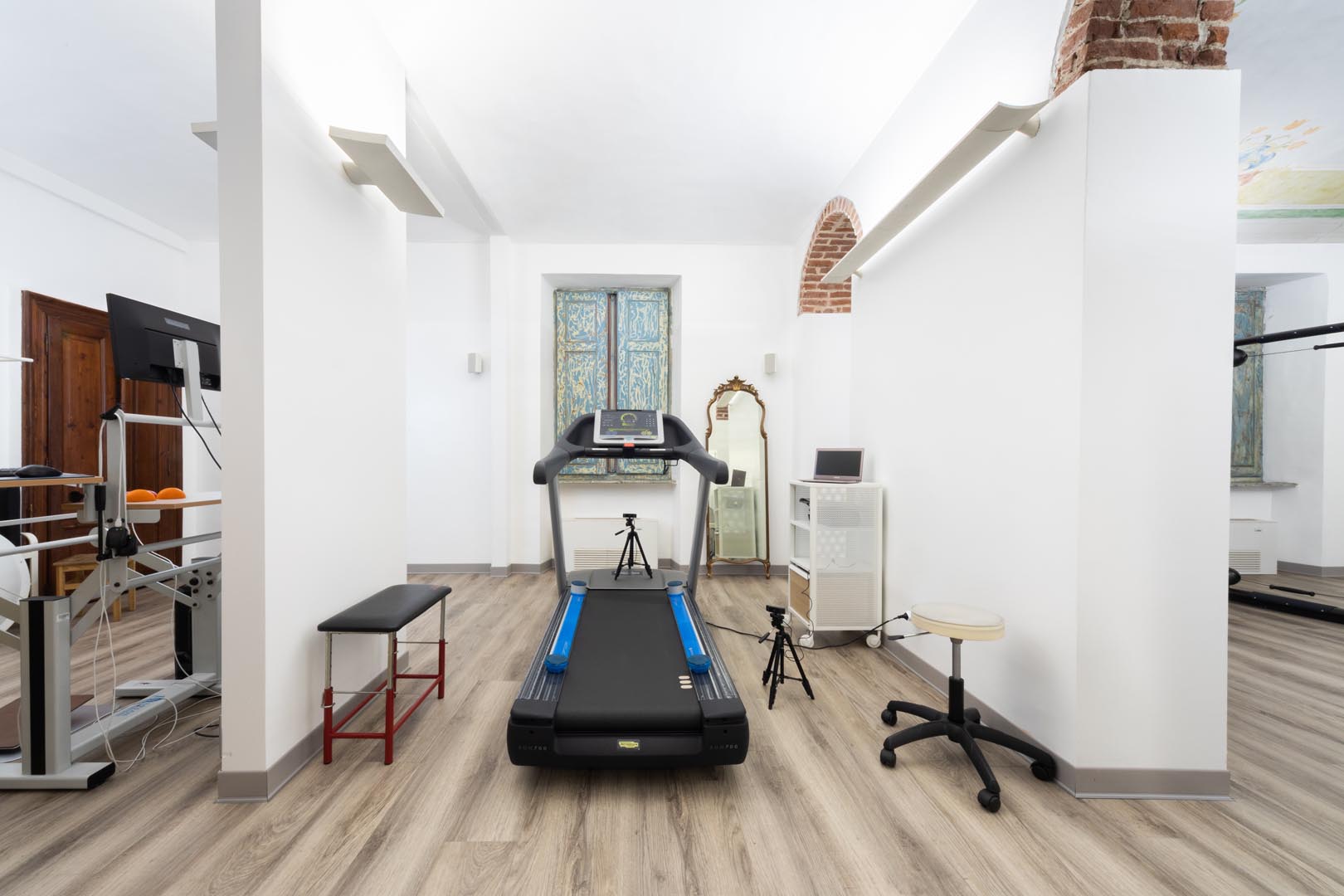 area controlli posturali e ortopedici dello studio Ronefor di Torino